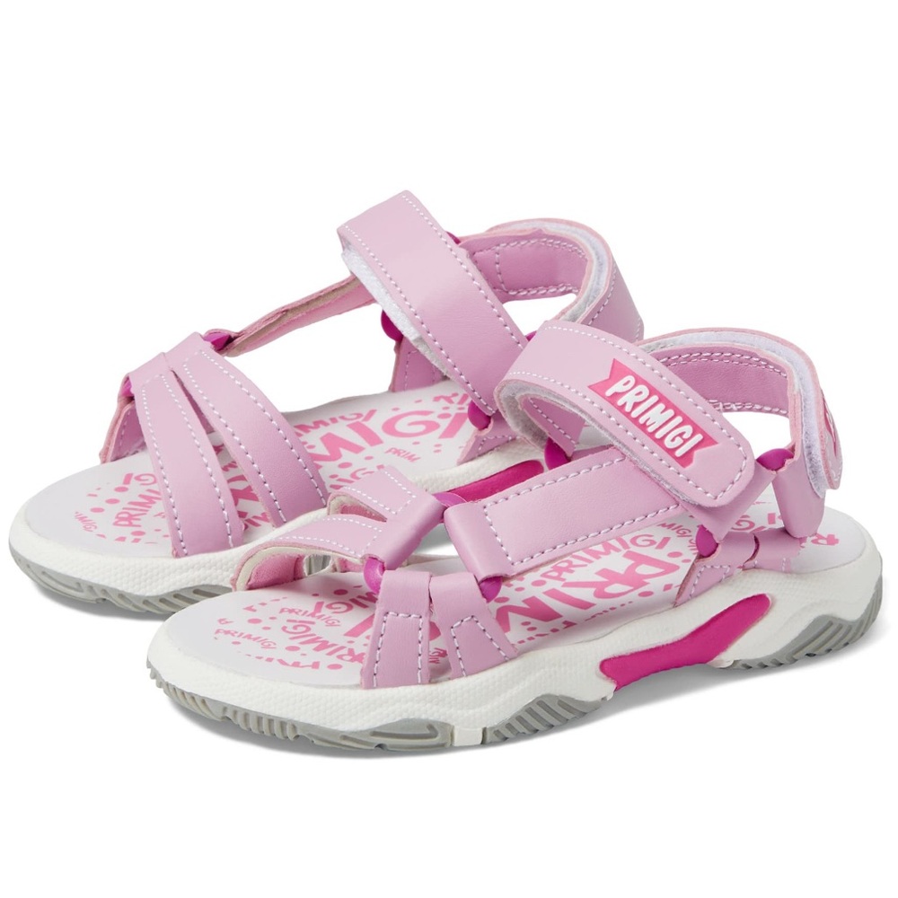 Primigi Toddler Girls 8 Sandals White & Pink New In Box